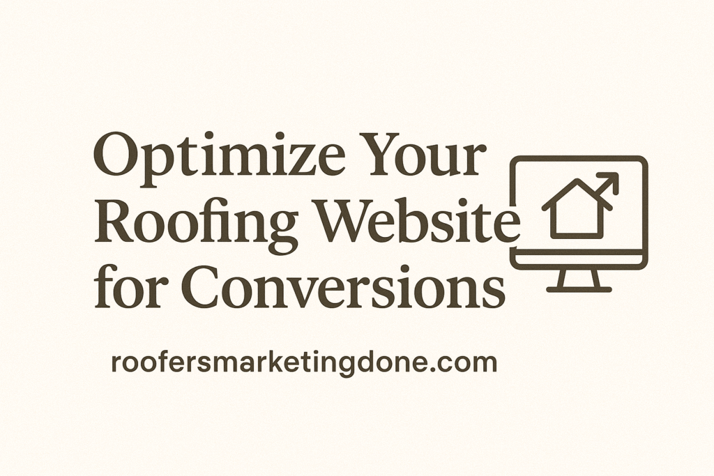 How to Get More Roofing Leads (2025 & Beyond) - Digital Marketing for Roofers | Roofers Marketing Done ☑️ Optimize Your Roofing Website for Conversions